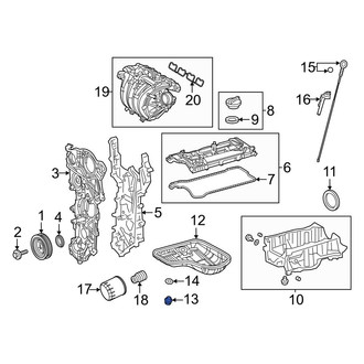 Toyota OE - Engine Oil Drain Plug