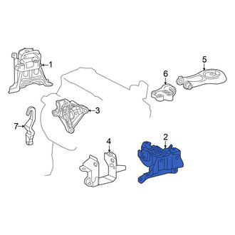 Toyota OE - Left Engine Mount