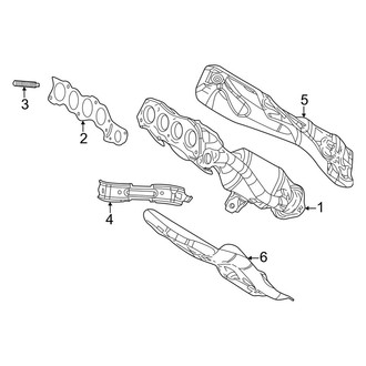 Toyota OE - Exhaust System - Exhaust Manifold