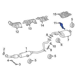Toyota OE - Exhaust System Hanger Bracket