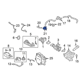 Toyota OE - Exhaust Gas Recirculation (EGR) Vacuum Delay Valve