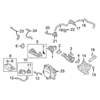Toyota OE - Exhaust Gas Recirculation (EGR) Tube Gasket