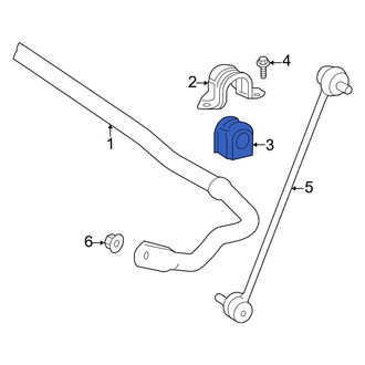 Toyota OE - Front Suspension Stabilizer Bar Bushing