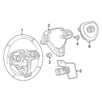 Toyota OE - Steering Wheel & Trim