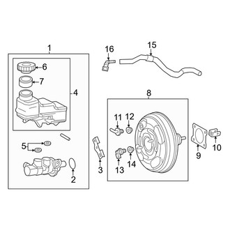 Toyota OE - Cowl - Components on Dash Panel