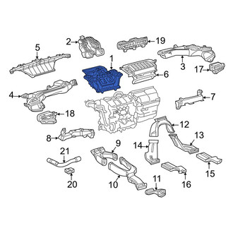 Toyota OE - HVAC Duct Adapter