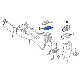 Toyota OE - Console Mat