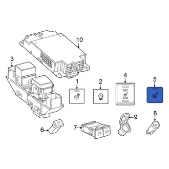 Toyota OE - Rear Left Seat Heater Switch