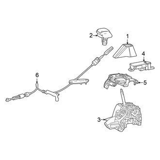Toyota OE - Console - Transmission Shift Lever