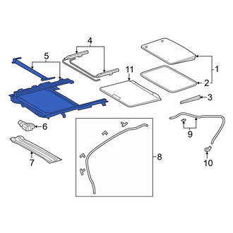 Toyota Corolla Cross Sunroofs & Components — CARiD