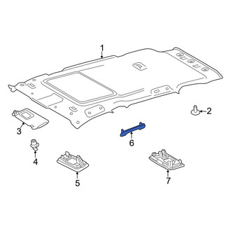 Toyota OE - Rear Right Interior Grab Bar