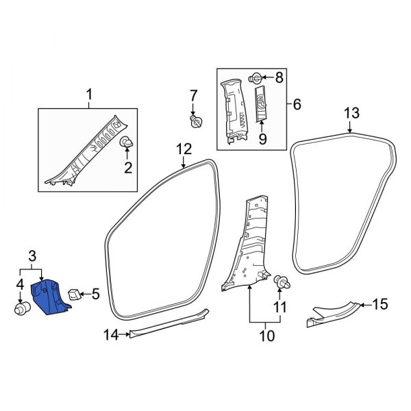 Kick Panel Trim