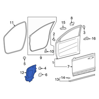Toyota OE - Front Left Door Access Cover