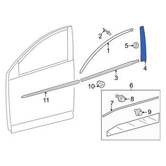 Toyota OE - Front Left Door Applique