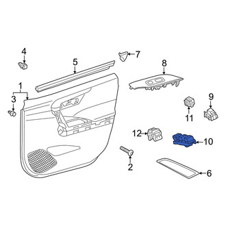 Toyota OE - Front Left Door Window Lock-Out Switch