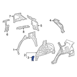 Toyota OE - Right Wheel Housing Bracket