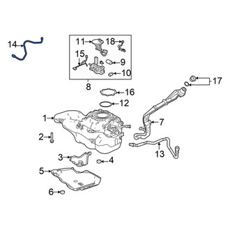 Toyota OE - Fuel Hose