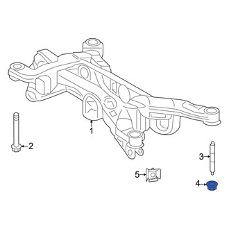 Toyota OE - Suspension Crossmember Nut