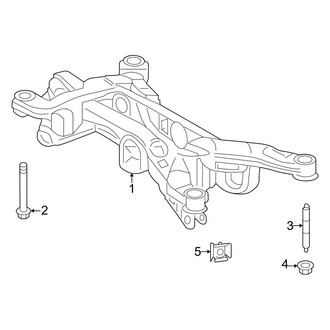 Toyota OE - Rear Suspension - Suspension Mounting (AWD)