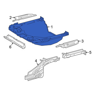 Toyota OE - Front Center Forward Floor Pan