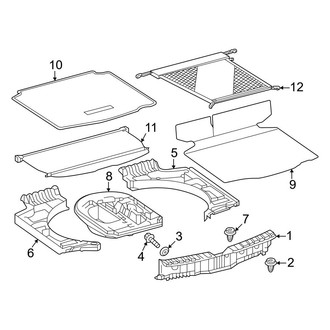Toyota OE - Rear Body & Floor - Interior Trim