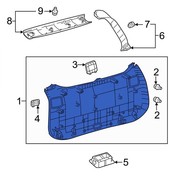 Liftgate Trim