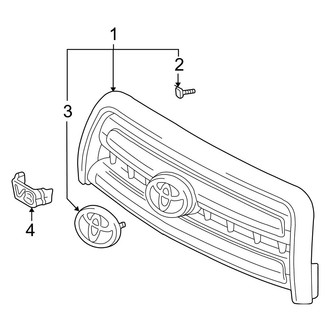 Toyota OE - Grille & Components