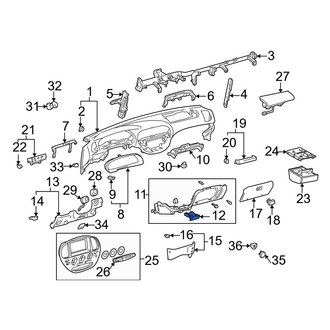 Toyota OE - Console Cup Holder