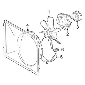 Toyota OE - Cooling Fan (4.0L)