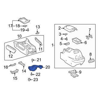 Toyota OE - Console Cup Holder