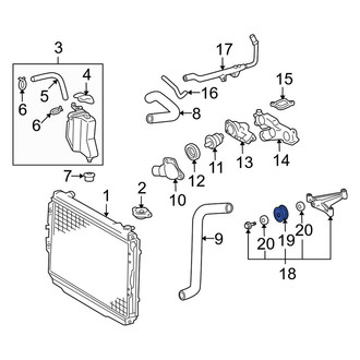 Toyota OE - Accessory Drive Belt Idler Pulley