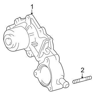 Toyota OE - Cooling - Water Pump (4WD 3.4L)