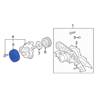 Toyota OE - Accessory Drive Belt Tensioner Pulley