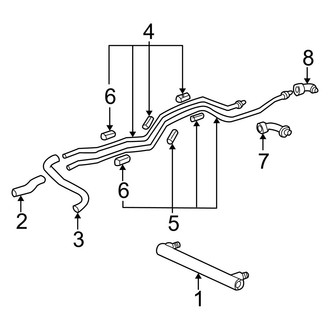 Toyota OE - Cooling - Trans Oil Cooler (3.4L Automatic Tr)