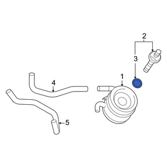 Toyota OE - Engine Oil Cooler Gasket