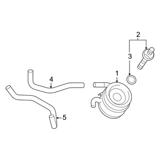 Toyota OE - Cooling - Oil Cooler (4.0L)