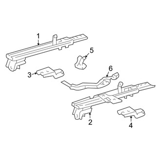 Toyota OE - Seats & Tracks - Tracks & Components (Front Bench Seat)