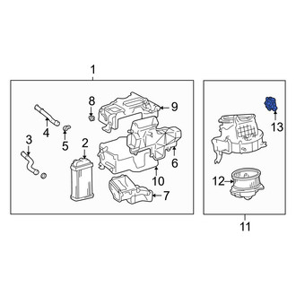 Toyota OE - HVAC Blower Motor Resistor