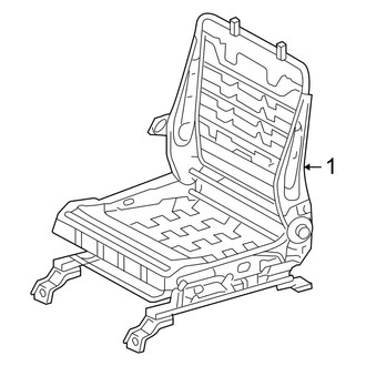 Toyota OE - Seats & Tracks - Tracks & Components (Captains Chairs), (Access Cab)
