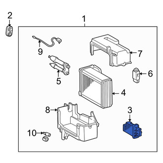 Toyota OE - HVAC Blower Motor Resistor
