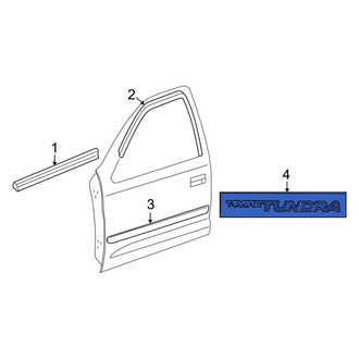 Toyota OE - Front Door Emblem