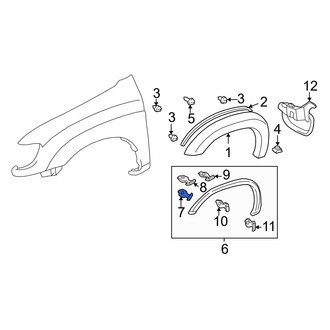 Toyota OE - Wheel Arch Molding Clip