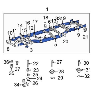 Toyota OE - Frame Rail