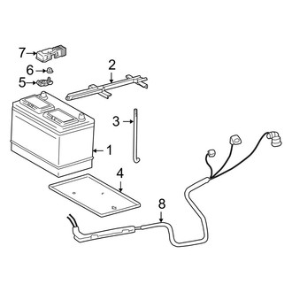 Toyota OE - Electrical - Battery (3.4L)