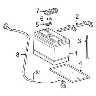 Toyota OE - Electrical - Battery (4.7L)