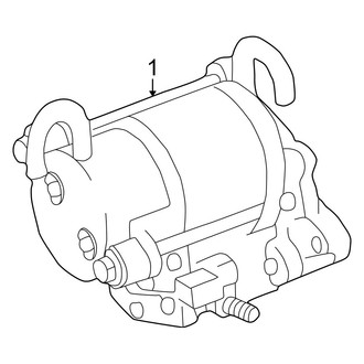 Toyota OE - Electrical - Starter (4.7L)