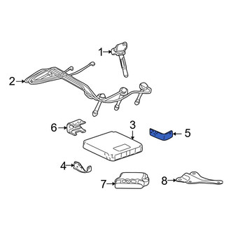 Toyota OE - Right Engine Control Module (ECM) Bracket