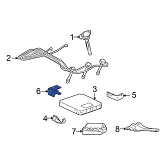 Toyota OE - Engine Control Module (ECM) Bracket