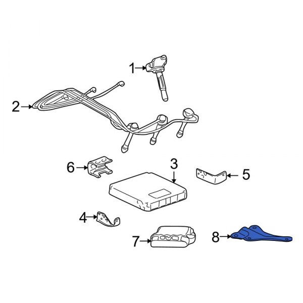 Ignition Control Module Bracket