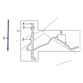 Toyota OE - Radio Antenna Mast